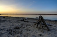 Someone made this teepee from washed up sticks and logs down on the south side lakefront. I photographed it from different angles and with different lenses, and this is the [&hellip;]