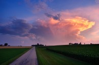 I headed north tonight to intercept a storm that was heading south toward Mayville. The closer I got to it, the more the storm broke up. But I got to [&hellip;]